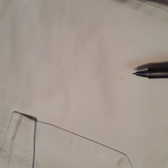 Vtg GAP factory Cargo Chinos/khakis,  cream, size 1 - Picture 8 of 8